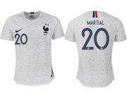 Wholesale Cheap France #20 Martial Away Soccer Country Jersey