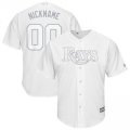 Wholesale Cheap Tampa Bay Rays Majestic 2019 Players' Weekend Cool Base Roster Custom Jersey White