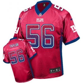 Wholesale Cheap Nike Giants #56 Lawrence Taylor Red Alternate Men\'s Stitched NFL Elite Drift Fashion Jersey