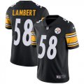 Wholesale Cheap Nike Steelers #58 Jack Lambert Black Team Color Men's Stitched NFL Vapor Untouchable Limited Jersey
