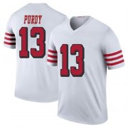 Wholesale Cheap Men's San Francisco 49ers #13 Brock Purdy White Stitched Jersey
