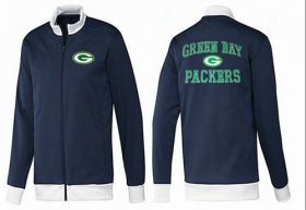 Wholesale Cheap NFL Green Bay Packers Heart Jacket Dark Blue