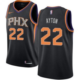Wholesale Cheap Women\'s Nike Phoenix Suns #22 Deandre Ayton Black NBA Swingman Statement Edition Jersey
