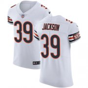 Wholesale Cheap Nike Bears #39 Eddie Jackson White Men's Stitched NFL Vapor Untouchable Elite Jersey
