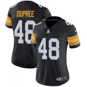 Wholesale Cheap Nike Steelers #48 Bud Dupree Black Alternate Women\'s Stitched NFL Vapor Untouchable Limited Jersey