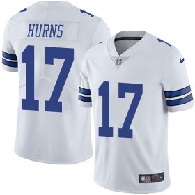 Wholesale Cheap Nike Cowboys #17 Allen Hurns White Youth Stitched NFL Vapor Untouchable Limited Jersey
