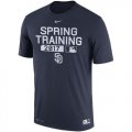 Wholesale Cheap Men's San Diego Padres Nike Navy 2017 Spring Training Authentic Collection Legend Team Issue Performance T-Shirt
