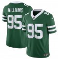 Cheap Men's New York Jets #95 Garrett Wilson Green 2024 F.U.S.E. Vapor Limited Football Stitched Jersey