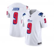 Wholesale Cheap Men's New England Patriots #9 Matthew Judon White 2023 F.U.S.E. Vapor Limited Football Stitched Jersey