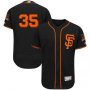 Wholesale Cheap Giants #35 Brandon Crawford Black Flexbase Authentic Collection Alternate Stitched MLB Jersey