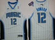 Wholesale Cheap Orlando Magic #12 Dwight Howard Revolution 30 Swingman White Jersey