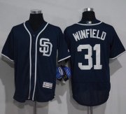 Wholesale Cheap Padres #31 Dave Winfield Navy Blue Flexbase Authentic Collection Stitched MLB Jersey