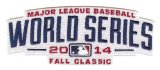 Wholesale Cheap Stitched MLB 2014 World Series Logo Jersey Sleeve Patch (Kansas City Royals & San Francisco Giants)
