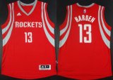 Wholesale Cheap Houston Rockets #13 James Harden Revolution 30 Swingman 2014 New Red Jersey