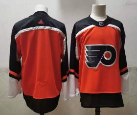 Wholesale Cheap Men\'s Philadelphia Flyers Blank Orange With Black Name Adidas 2020-21 Stitched NHL Jersey