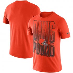 Wholesale Cheap Cleveland Browns Nike Local Verbiage Performance T-Shirt Orange