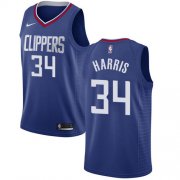 Wholesale Cheap Nike Clippers #34 Tobias Harris Blue NBA Swingman Icon Edition Jersey
