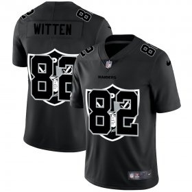 Wholesale Cheap Las Vegas Raiders #82 Jason Witten Men\'s Nike Team Logo Dual Overlap Limited NFL Jersey Black