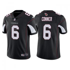Wholesale Cheap Men\'s Arizona Cardinals #6 James Conner Vapor Limited Black Jersey