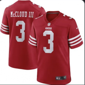 Wholesale Cheap Men\'s San Francisco 49ers #3 Ray-Ray McCloud III 2022 Red Vapor Untouchable Stitched Football Jersey