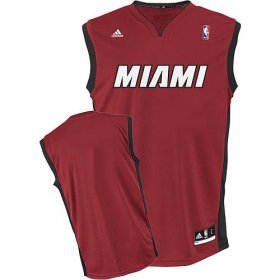 Wholesale Cheap Miami Heat Blank Red Swingman Jersey