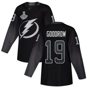 Cheap Adidas Lightning #19 Barclay Goodrow Black Alternate Authentic 2020 Stanley Cup Champions Stitched NHL Jersey