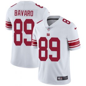 Wholesale Cheap Nike Giants #89 Mark Bavaro White Men\'s Stitched NFL Vapor Untouchable Limited Jersey