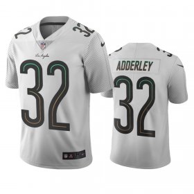 Wholesale Cheap Los Angeles Chargers #32 Nasir Adderley White Vapor Limited City Edition NFL Jersey