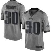 Wholesale Cheap Nike Eagles #30 Corey Clement Gray Men's Stitched NFL Limited Gridiron Gray Jersey