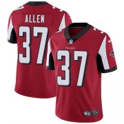 Wholesale Cheap Nike Falcons #37 Ricardo Allen Red Team Color Men's Stitched NFL Vapor Untouchable Limited Jersey