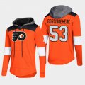 Wholesale Cheap Flyers #53 Shayne Gostisbehere Orange 2018 Pullover Platinum Hoodie
