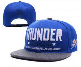 Wholesale Cheap NBA Oklahoma City Thunder Snapback Ajustable Cap Hat XDF 023