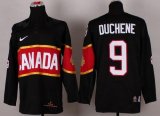 Wholesale Cheap Olympic 2014 CA. #9 Matt Duchene Black Stitched NHL Jersey