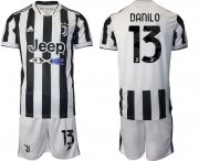 Wholesale Cheap Men 2021-2022 Club Juventus home white 13 Adidas Soccer Jerseys