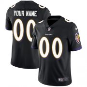 Wholesale Cheap Nike Baltimore Ravens Customized Black Alternate Stitched Vapor Untouchable Limited Men's NFL Jersey