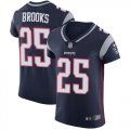 Wholesale Cheap Nike Patriots #25 Terrence Brooks Navy Blue Team Color Men's Stitched NFL Vapor Untouchable Elite Jersey