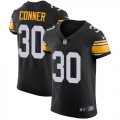 Wholesale Cheap Nike Steelers #30 James Conner Black Alternate Men's Stitched NFL Vapor Untouchable Elite Jersey