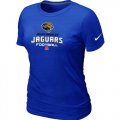 Wholesale Cheap Women's Nike Jacksonville Jaguars Critical Victory NFL T-Shirt Blue