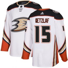 Wholesale Cheap Adidas Ducks #15 Ryan Getzlaf White Road Authentic Youth Stitched NHL Jersey