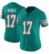 Wholesale Cheap Women's Miami Dolphins #17 Jaylen Waddle Vapor Untouchable Stitched Jersey