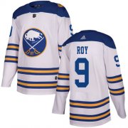 Wholesale Cheap Adidas Sabres #9 Derek Roy White Authentic 2018 Winter Classic Stitched NHL Jersey