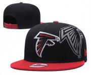 Wholesale Cheap NFL Atlanta Falcons Team Logo Black Adjustable Hat