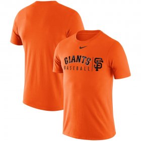 Wholesale Cheap San Francisco Giants Nike MLB Practice T-Shirt Orange