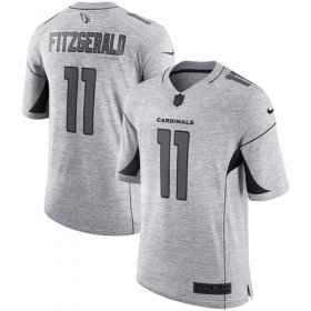 Wholesale Cheap Nike Cardinals #11 Larry Fitzgerald Gray Men\'s Stitched NFL Limited Gridiron Gray II Jersey