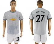 Wholesale Cheap Manchester United #27 Fellaini Sec Away Soccer Club Jersey