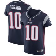 Wholesale Cheap Nike Patriots #10 Josh Gordon Navy Blue Team Color Men's Stitched NFL Vapor Untouchable Elite Jersey