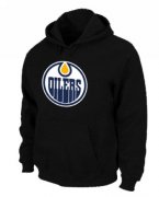 Wholesale Cheap NHL Edmonton Oilers Big & Tall Logo Pullover Hoodie Black