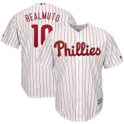 Wholesale Cheap Philadelphia Phillies #10 JT Realmuto Majestic Home Cool Base Player Jersey White