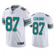 Wholesale Men's Miami Dolphins #87 Erik Ezukanma White Color Rush Limited Stitched Football Jersey