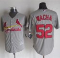 Wholesale Cheap Cardinals #52 Michael Wacha Grey New Cool Base Stitched MLB Jersey
